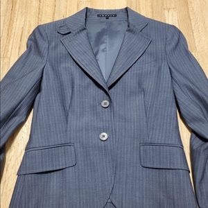THEORY Pinstripe Wool Blazer
